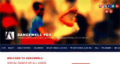 Desktop Screenshot of dancewellballroom.com