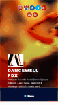 Mobile Screenshot of dancewellballroom.com